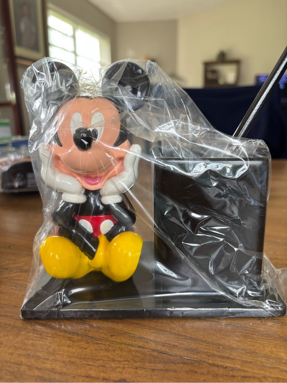 Disney Mickey Mouse Black, Yellow and Red Pen Holder
